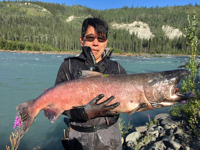 2019_アラスカ_キングサーモンフィッシングツアー